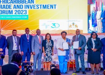 PICTURES: Gov. Sanwo-olu Attends Day-two of the Second Africaribbean Trade and Investment Forum in Georgetown, Guyana.