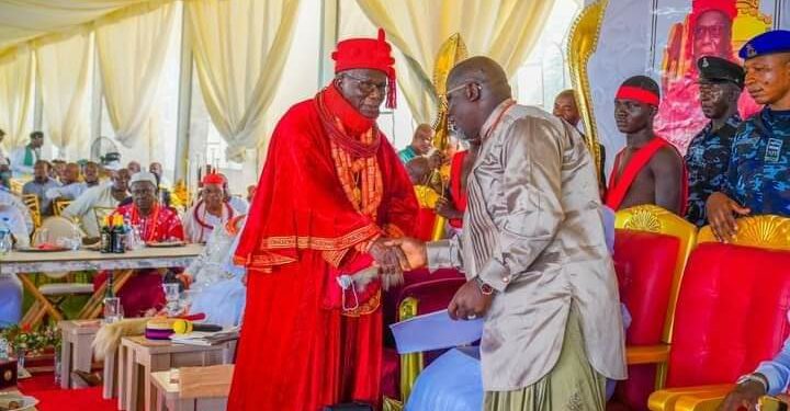 Oborevwori salutes Uvwie monarch, Sideso at 80