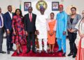 PICTURES: Gov. Sanwo-Olu Receives Presidential Committee on Fiscal Policy and Tax Reforms at Lagos House, Marina, on Monday, 18 December, 2023