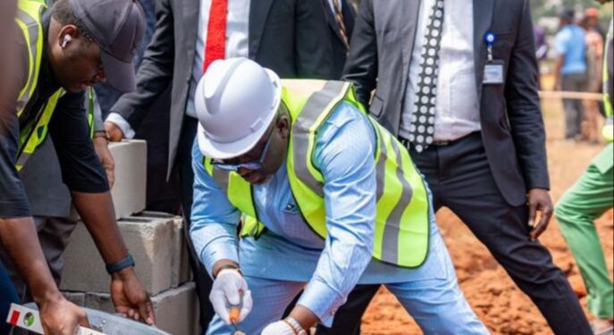 Oborevwori flags-off construction of 8 duplexes in Commissioners Quarters