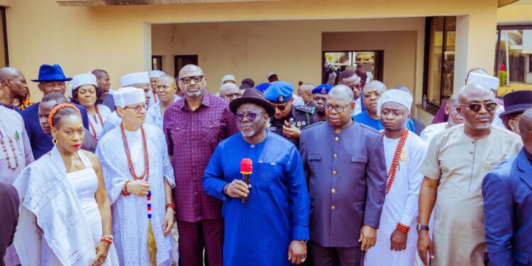 Oborevwori visits Asagba’s family, condoles Asaba people