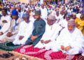 Idris attends Eid prayer, calls on Nigerians to recover lost values