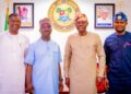 PICTURES: Edo State Governor-Elect, Senator Monday Okphebolo pays appreciation visit to Governor Sanwo-Olu at Lagos House, Marina, on Saturday 28th September 2024