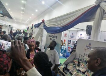 Refinery: Participants Throng Dangote Pavilion At Abuja Trade Fair