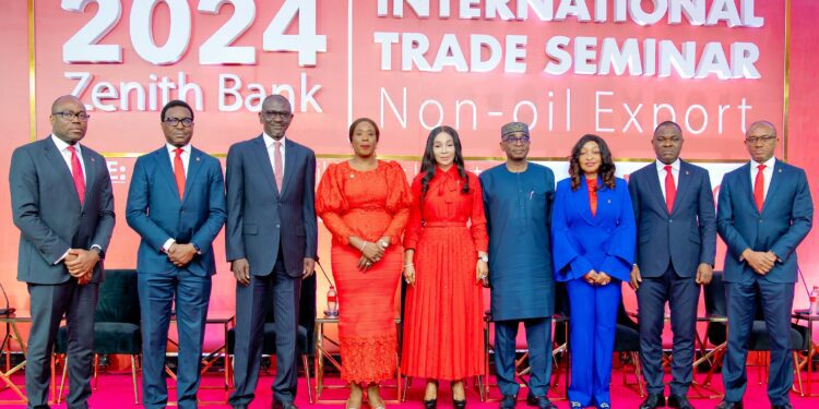 Stakeholders advocate increased investment in non-oil export products as a panacea for economic diversification at the 2024 Zenith Bank international trade seminar