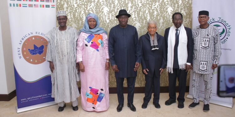Jonathan, other W/African elders task electoral commission, security on Ghana elections