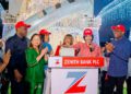 Zenith Bank lights up Ajose Adeogun street, ushering in the yuletide season