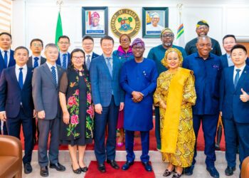 PICTURES: Gov. Sanwo-Olu Receives Ambassador China to Nigeria, H.E You Dunhai at Lagos House, Ikeja, on Monday, 9th December 2024
