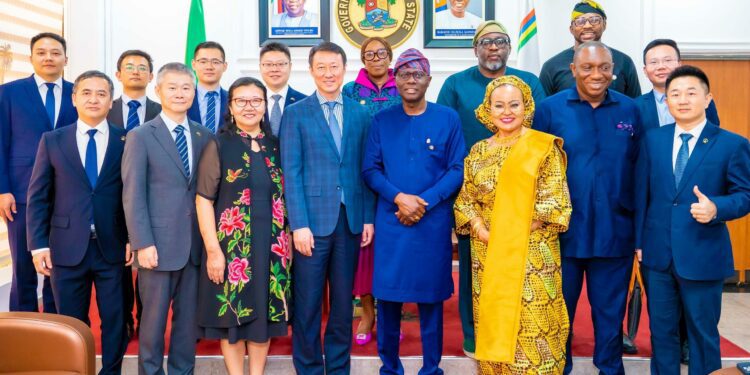 PICTURES: Gov. Sanwo-Olu Receives Ambassador China to Nigeria, H.E You Dunhai at Lagos House, Ikeja, on Monday, 9th December 2024