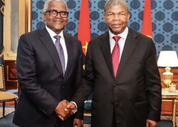 President of Angola, João Lourenço and President/CE, Dangote Industries Limited, Aliko Dangote