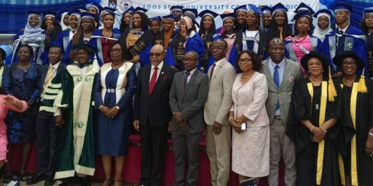 LASUCOM INDUCTS 31 NURSING SCIENCE GRADUATE