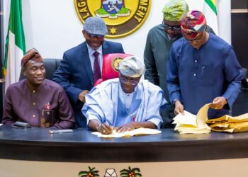 PHOTOS: Governor Sanwo-Olu Signs Y2025 Appropriation Bill into Law at the Lagos House, Ikeja, on Thursday, 09 January