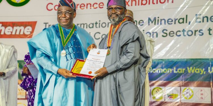 Olusunle, Now Fellow Nigerian Mining Geosciences Society (FNMGS)