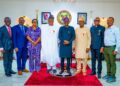 PICTURES: Governing Council of Nigerian Institute of Management (Chartered) Pay Courtesy Visit to Governor Sanwo-Olu, at Lagos House, Marina, on Wednesday, February 19th, 2025