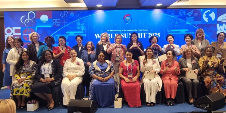 Patience Jonathan, honoured with Global Women’s Peace Ambassador Award