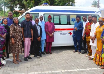 Aliko Dangote Foundation Donates Lifesaving Ambulance to Mainland Hospital After 10-Year Wait