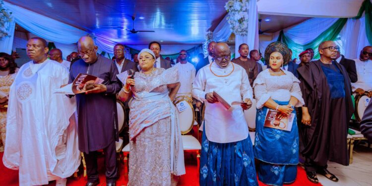 Tinubu, Jonathan, Akpabio, Oborevwori, Others Eulogize Clark at Funeral