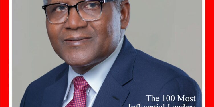 Time Magazine Names Aliko Dangote Among Top 100 Philanthropists in the World