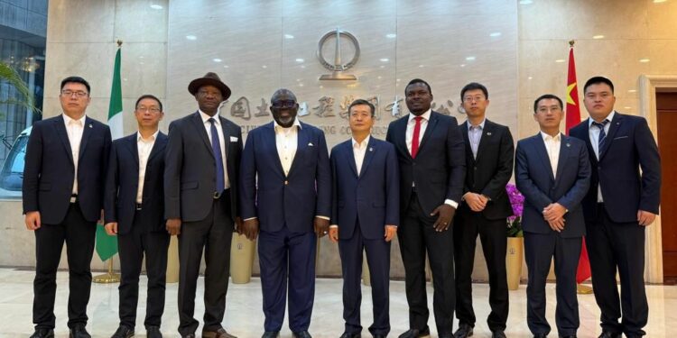 International Collaboration: Oborevwori in Beijing China – Meets with CCECC Management – Delta infrastructure Development takes centre stage