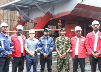 MARITIME SECURITY: NIMASA Dock Deep Blue Vessel at Nigerdock