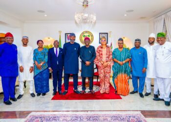 PHOTOS: The Senior Management Team of National Commission for Museums and Monuments Nigeria (NCMM) Led by the Director-General, Mr. Olugbile Holloway Pays Courtesy Call on Gov. Sanwo-Olu at Lagos House, Marina on Tuesday, July 22, 2025