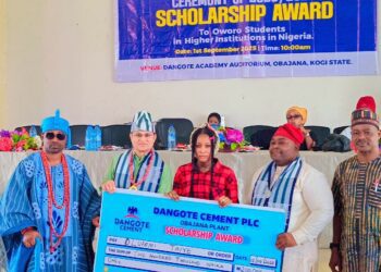 Dangote Cement Extends Scholarship Scheme To Some Oworo Students in Higher Institutions