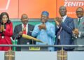 Jim Ovia: Founder/Chairman Zenith Bank, Reaffirms Strong Commitment to Shareholder Value at the NGX Closing Gong Ceremony