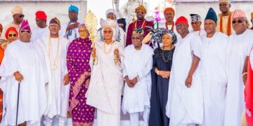 PICTURES: Gov. Sanwo-Olu Attends Grand Finale of the 10th Coronation Anniversary of Ooni of Ife, Oba Adeyeye Enitan Ogunwusi in Ile-Ife, Osun State, on Sunday, 7th December 2025