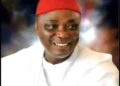 A great political iroko tree in Delta State, Senator Peter Nwaoboshi has fallen