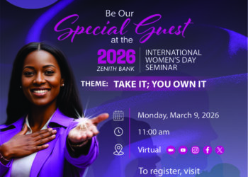 Zenith Bank Hosts 2026 International Women’s Day Seminar Themed “Take It, You Own It,” In Alignment With Global Theme “Give To Gain”