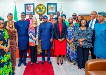 PICTURES: Gov. Sanwo-Olu Meets Teach for Nigeria Board of Trustees and CEO, Teach for all, Wendy Kopp at Lagos House, Ikeja, on Tuesday, 10th March, 2026