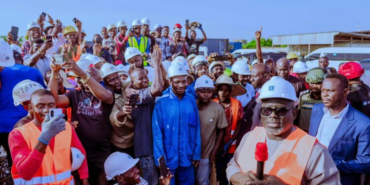 INFRASTRUCTURE PROJECTS: Oborevwori Pledges More Jobs for Delta Youths