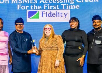 Fidelity Bank Wins DBN Award for Expanding First-time Credit Access to MSMEs
