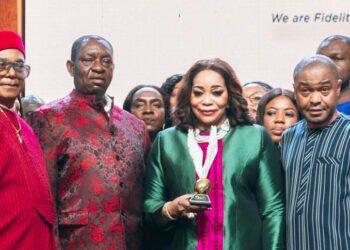 Fidelity Bank Chairman, Amaka Onwughalu, Wins Woman of the Year at 5th AMTY Awards