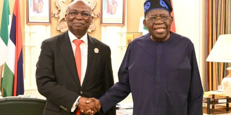 MARITIME DEVELOPMENT: President Bola Tinubu, GCFR Receives In Audience DG NIMASA