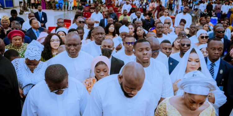 Oborevwori, Arigbodi Families Give Glory To God As Children’s Wedding Ends In Thanksgiving