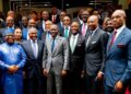 PICTURES: Gov. Sanwo-Olu Attends Opening of Dangote Petroleum Refinery Initial Public Offer (IPO), at Nigerian Exchange Group (NGX) Building, Marina, on Monday, September 14, 2026