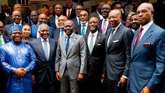 PICTURES: Gov. Sanwo-Olu Attends Opening of Dangote Petroleum Refinery Initial Public Offer (IPO), at Nigerian Exchange Group (NGX) Building, Marina, on Monday, September 14, 2026