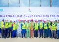 MMIA TERMINAL 1 UPGRADE: FAAN, CCECC Mark Completion of Land-Side Bridge Concrete Works