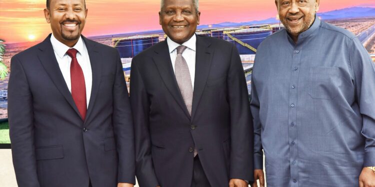 Ethiopia, Djibouti Presidents Commend Dangote’s $660 Million Pipeline Project as Game-Changer for Regional Trade and Energy Security