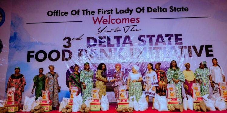 Delta First Lady Launches Third Food Bank Initiative